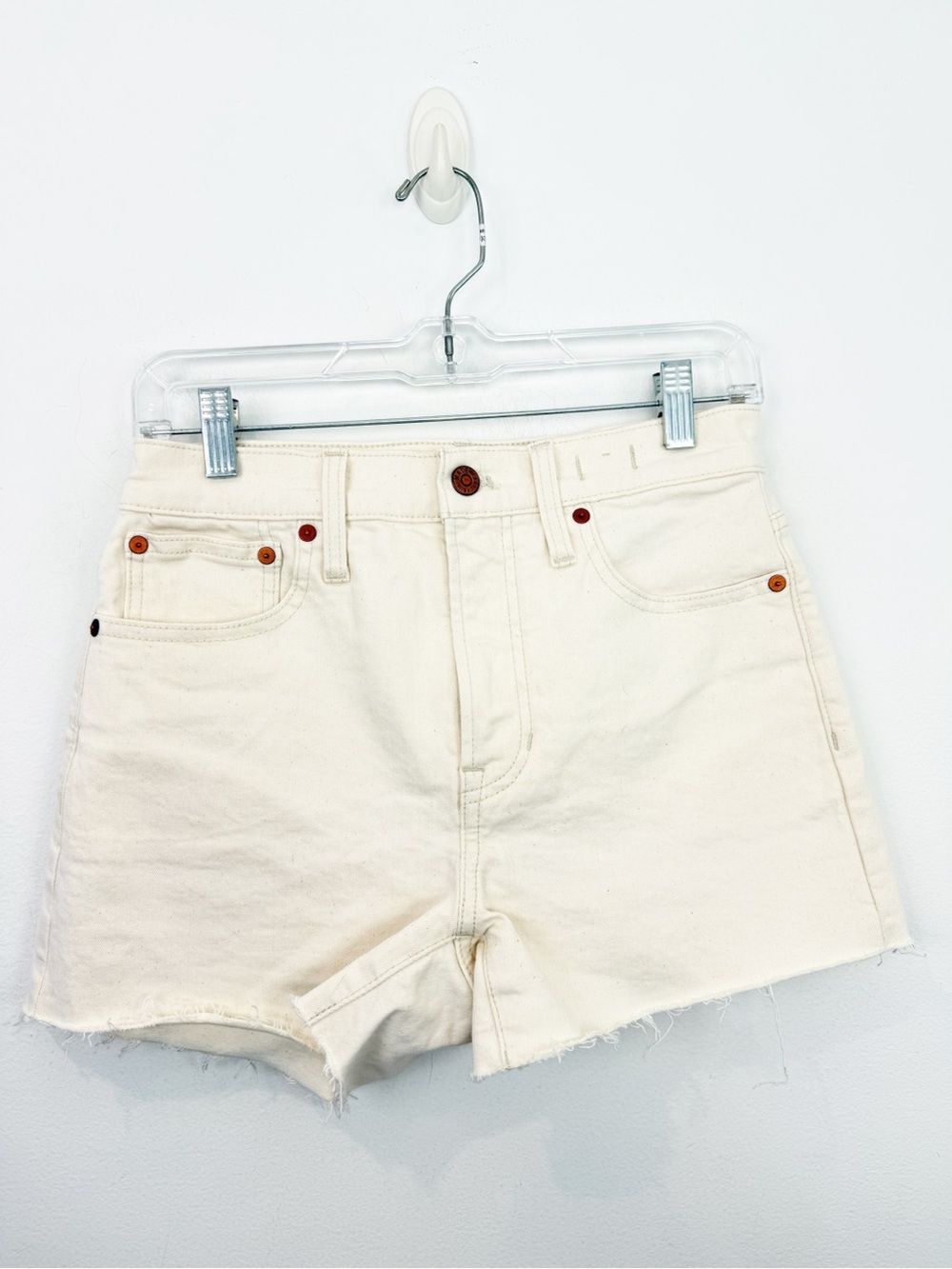 Madewell The Perfect Jean Short in Vintage Canvas Wash Size 26